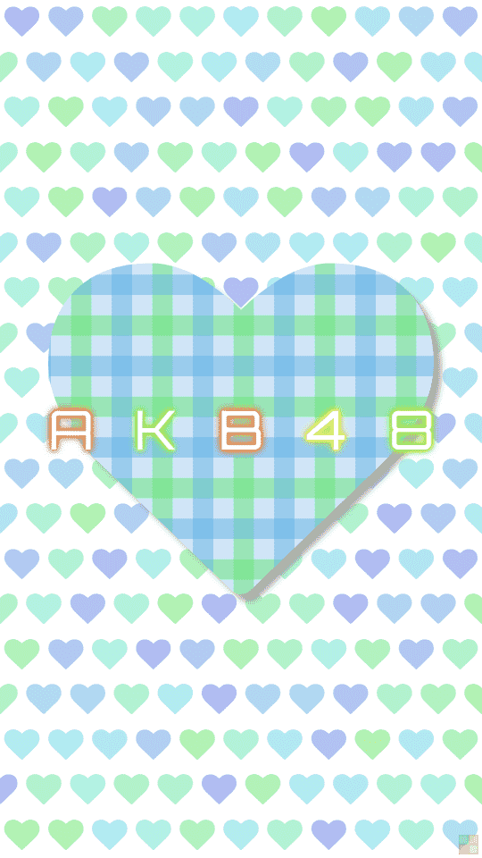 AKB48のアイコン柄３の壁紙