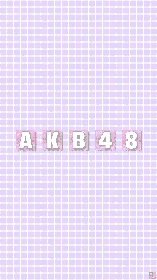 AKB48のタイル柄の壁紙