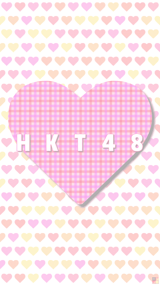 HKT48のアイコン柄３の壁紙