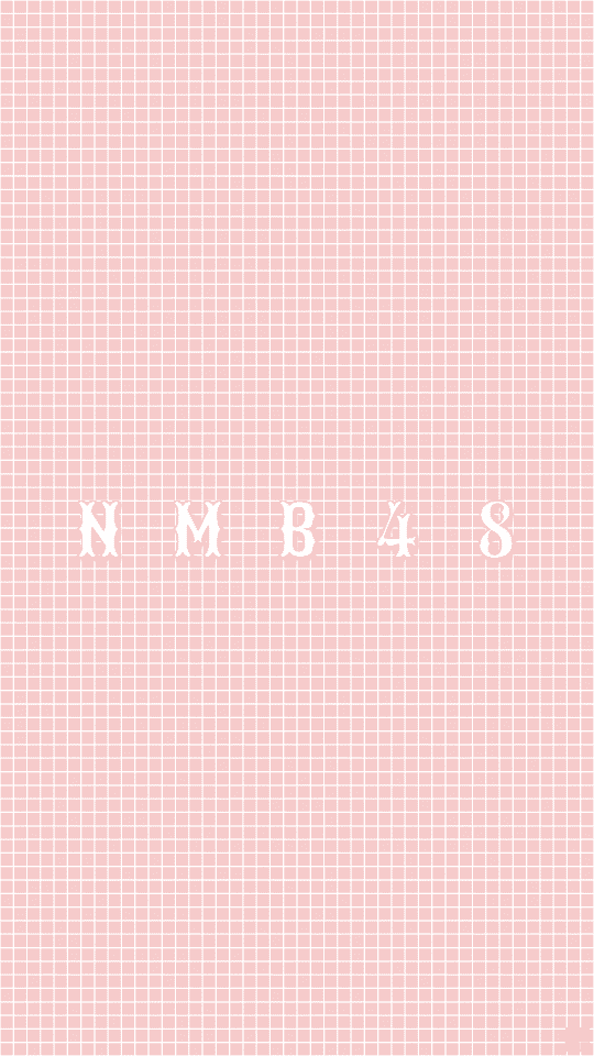 NMB48のタイル柄の壁紙