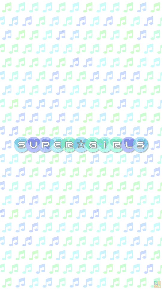 SUPER☆GiRLSのアイコン柄１の壁紙
