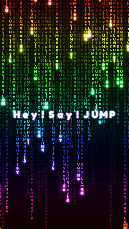 Hey Say Jump のオリジナル壁紙画像作成 なまえの森