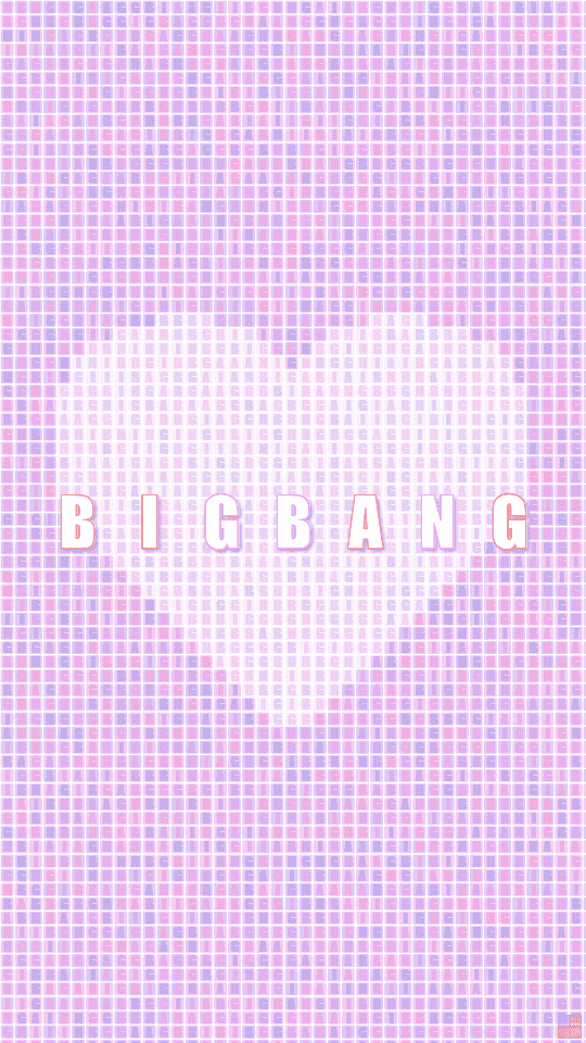 BIGBANGのドット柄の壁紙