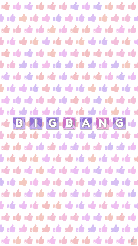 BIGBANGのアイコン柄１の壁紙