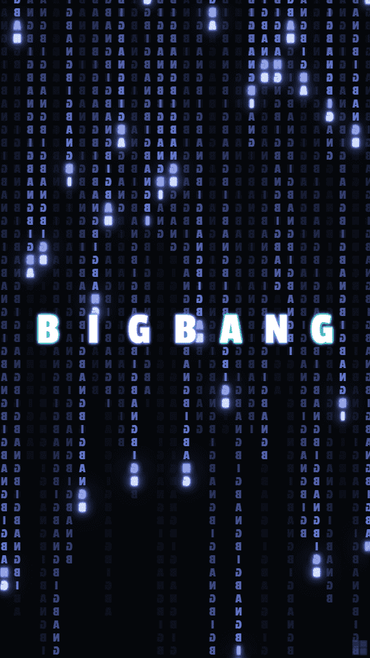 BIGBANGのマトリックス風の壁紙