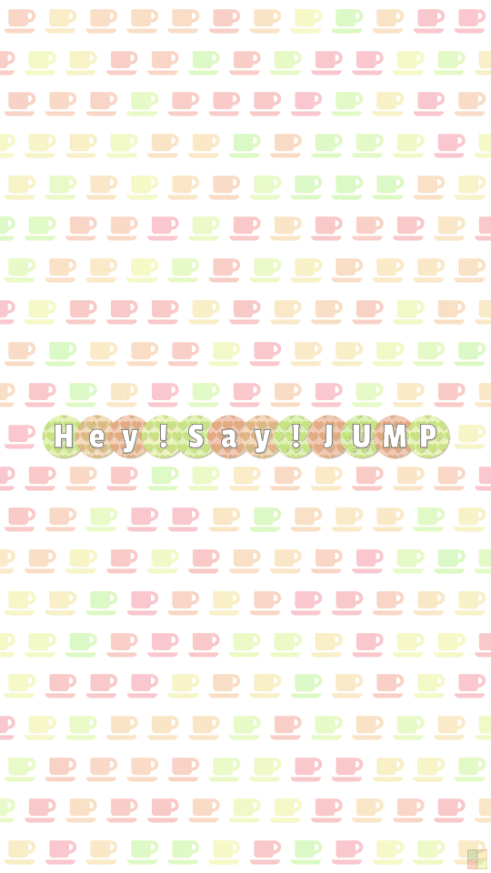 Hey!Say!JUMPのアイコン柄１の壁紙