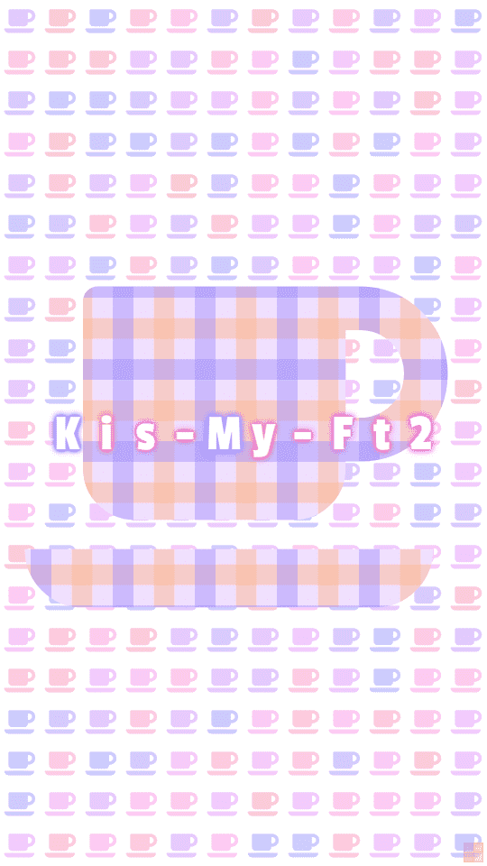 Kis-My-Ft2のアイコン柄３の壁紙