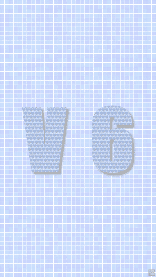 V6のタイル柄の壁紙